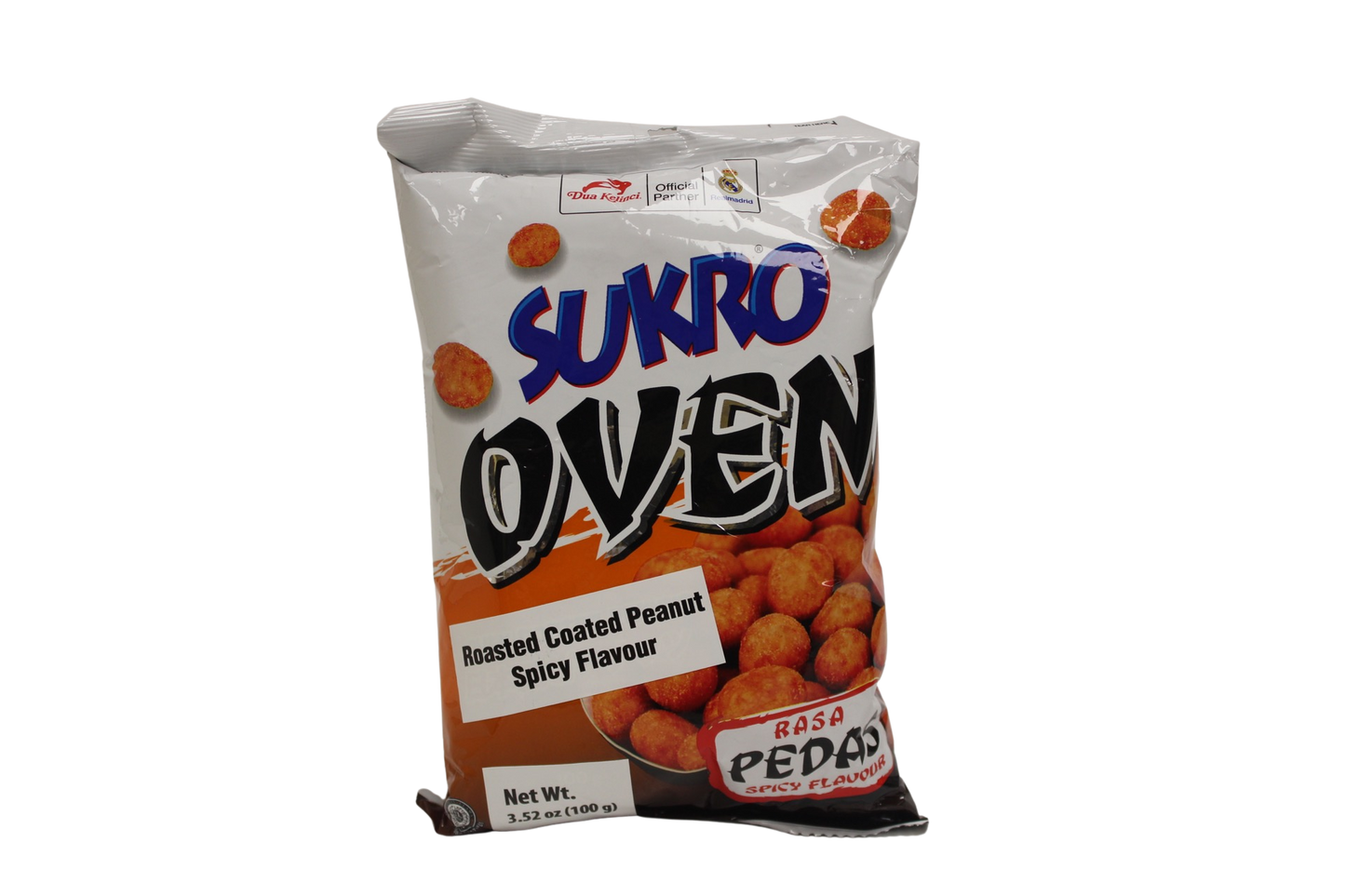 Sukro Oven Roasted Coated Peanut (Spicy Flavor Red) 100g