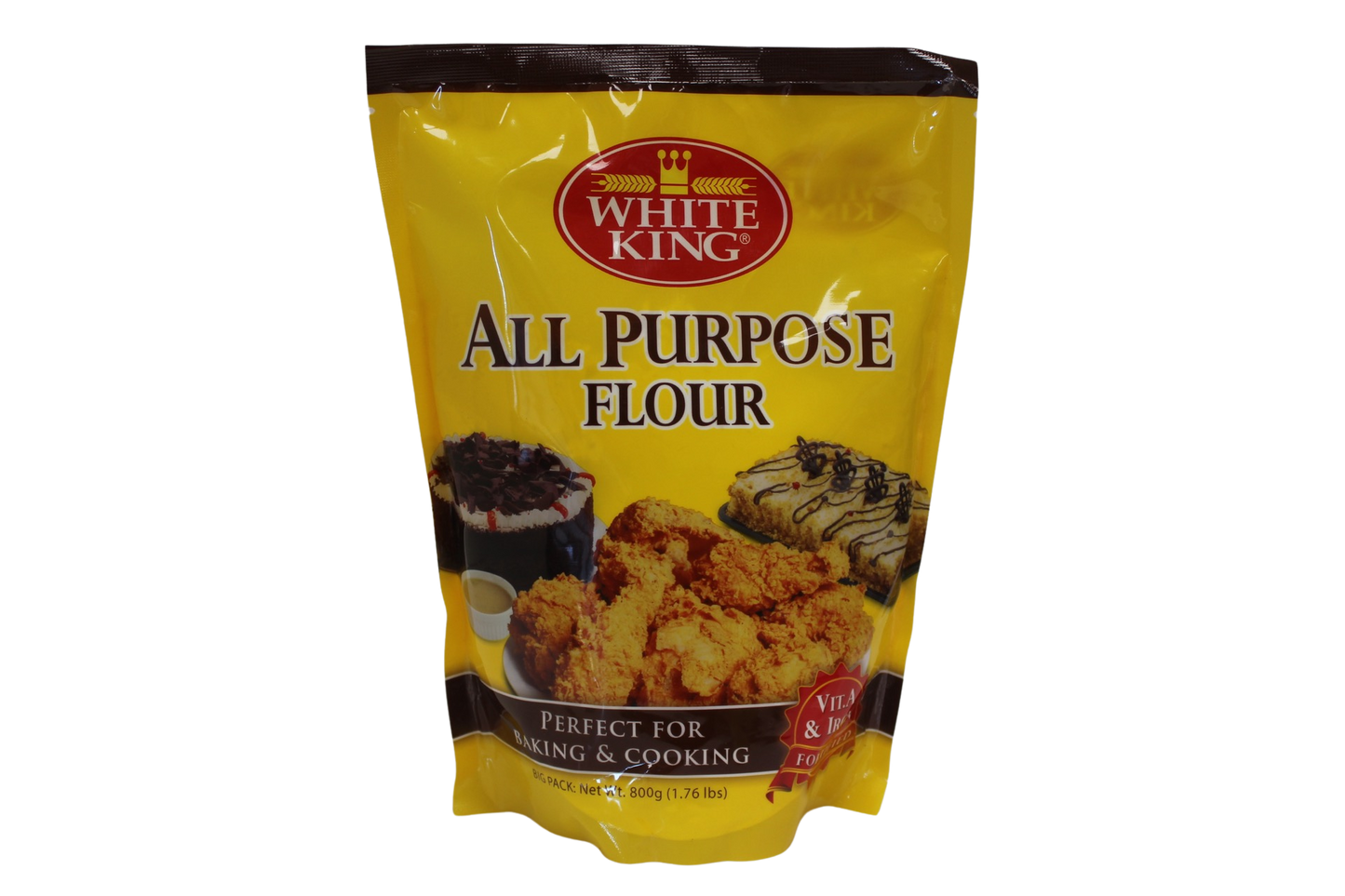 White King All Purpose Flour (Perfect For Baking & Cooking) 800g