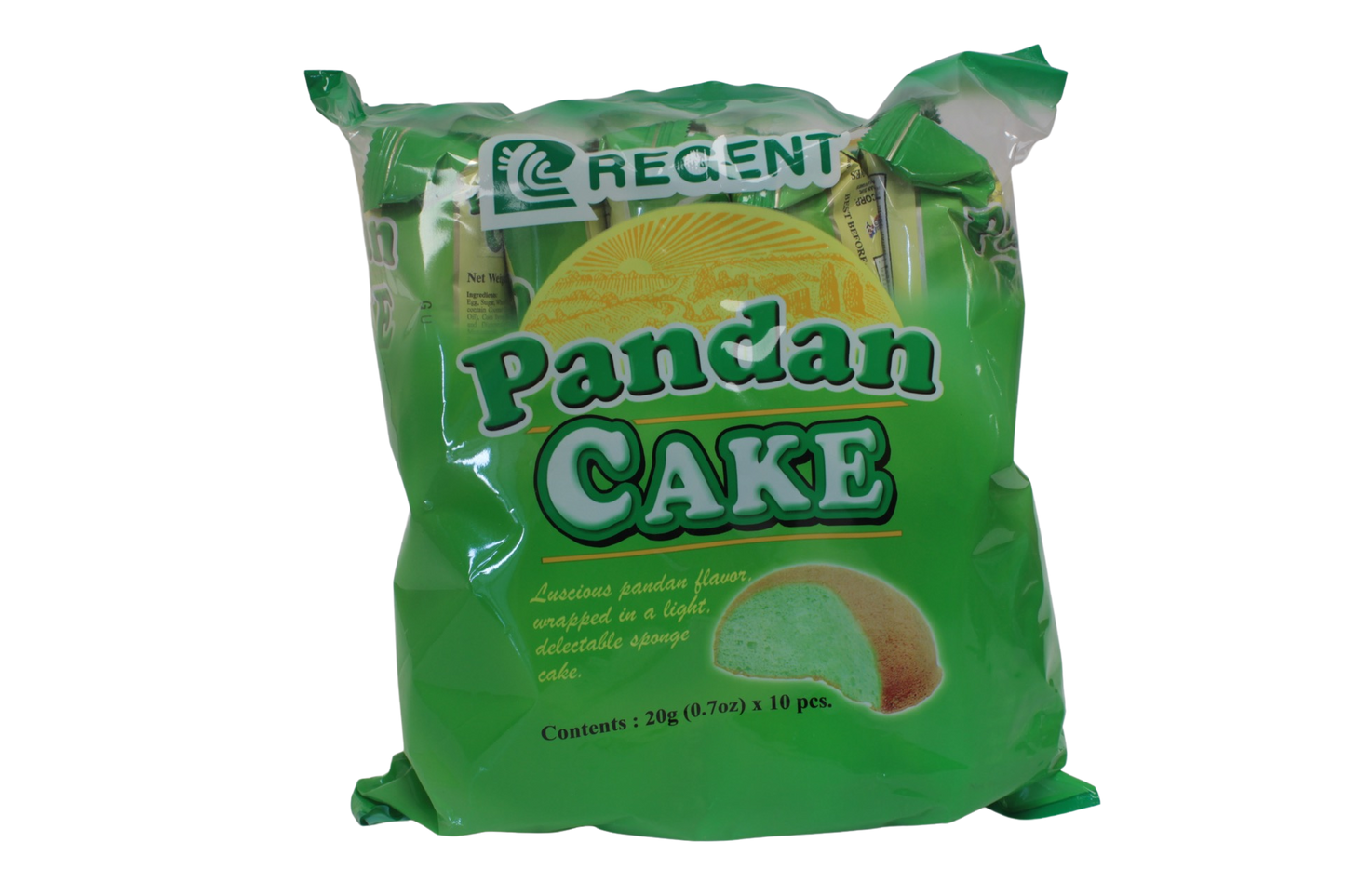 Regent Pandan Cake 10pk 200g