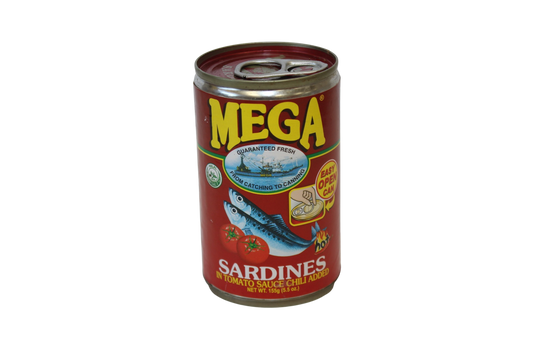 Mega Sardines in Tomato Sauce Chili Added 155g