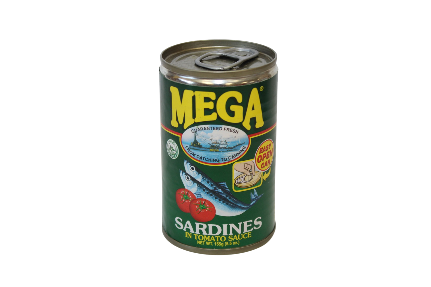 Mega Sardines in Tomato Sauce 155g